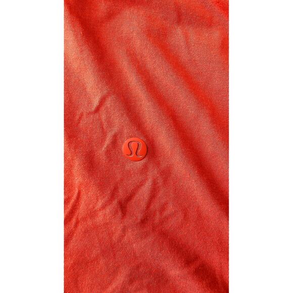 Lululemon Modal Pleated Shoulder Tank Top in Red Rock, Sz 4 - Picture 10 of 11